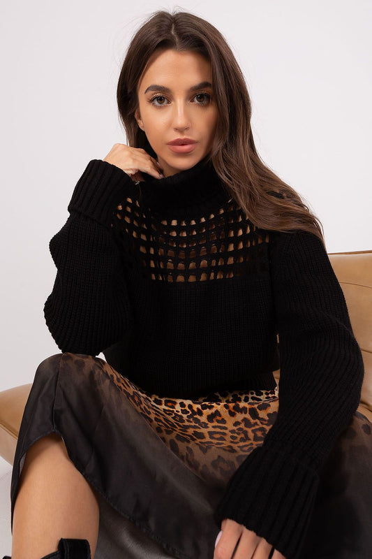 Rollkragenpullover model 187514 Factory Price