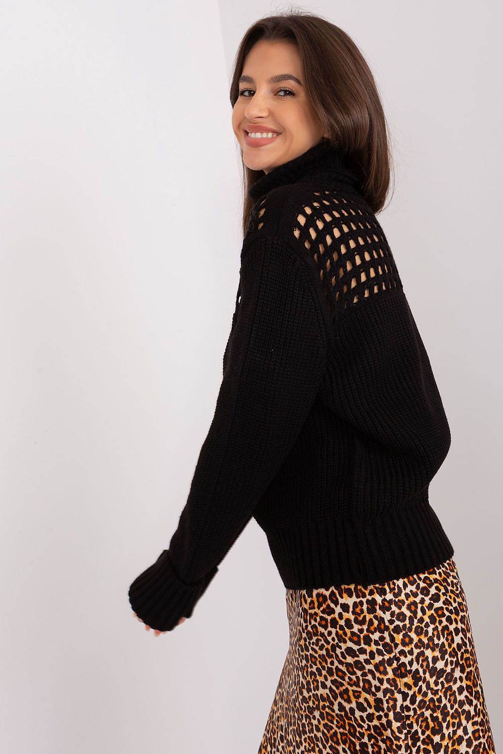 Rollkragenpullover model 187514 Factory Price