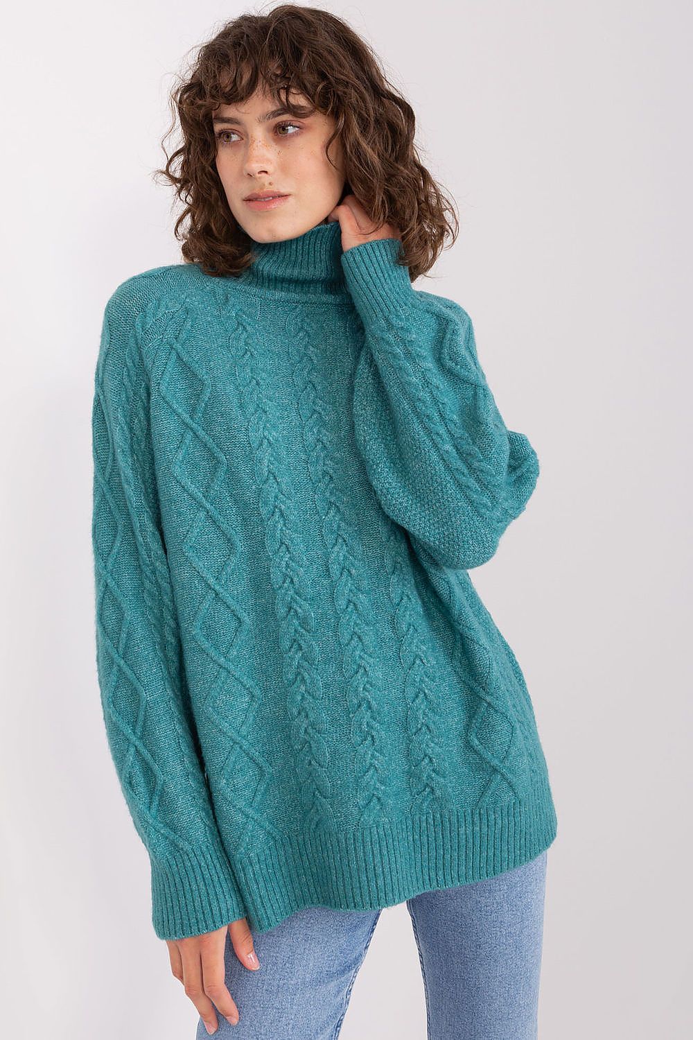 Rollkragenpullover model 189226 AT