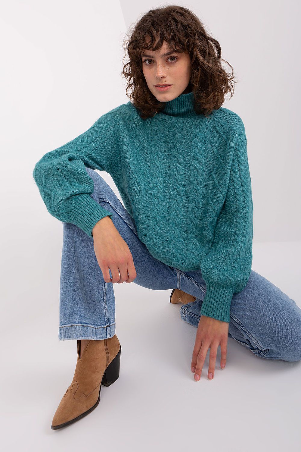 Rollkragenpullover model 189226 AT