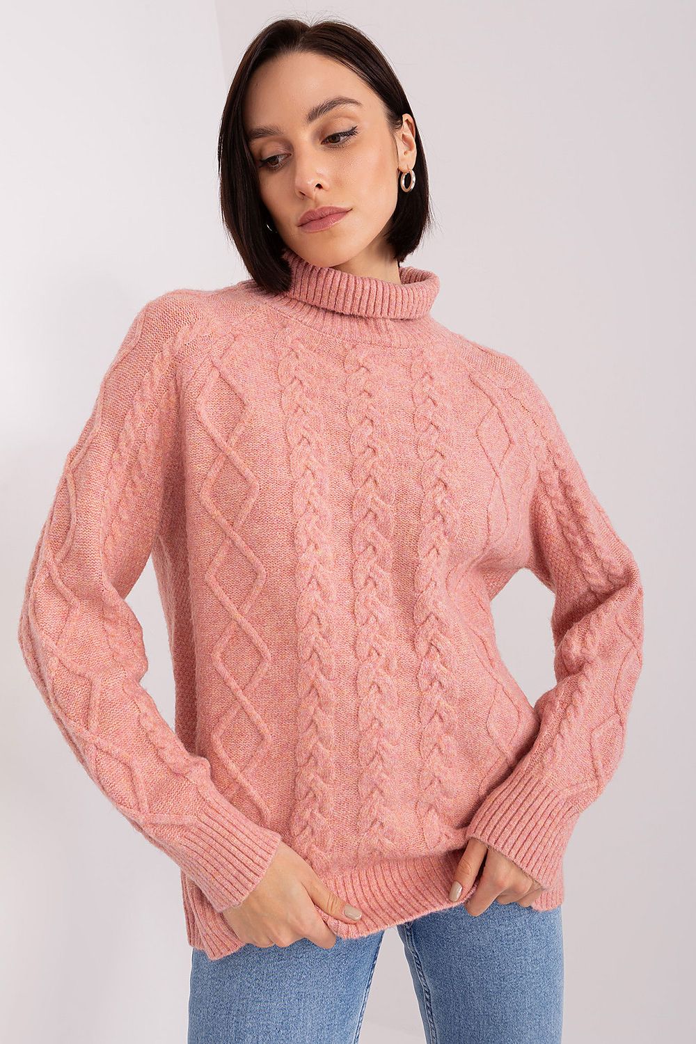 Rollkragenpullover model 189220 AT
