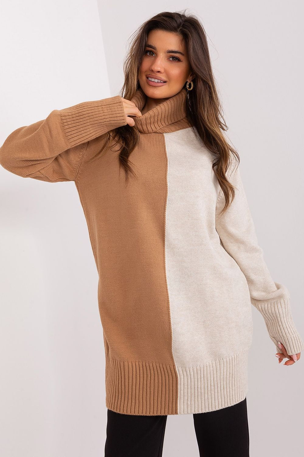 Rollkragenpullover model 189328 Badu