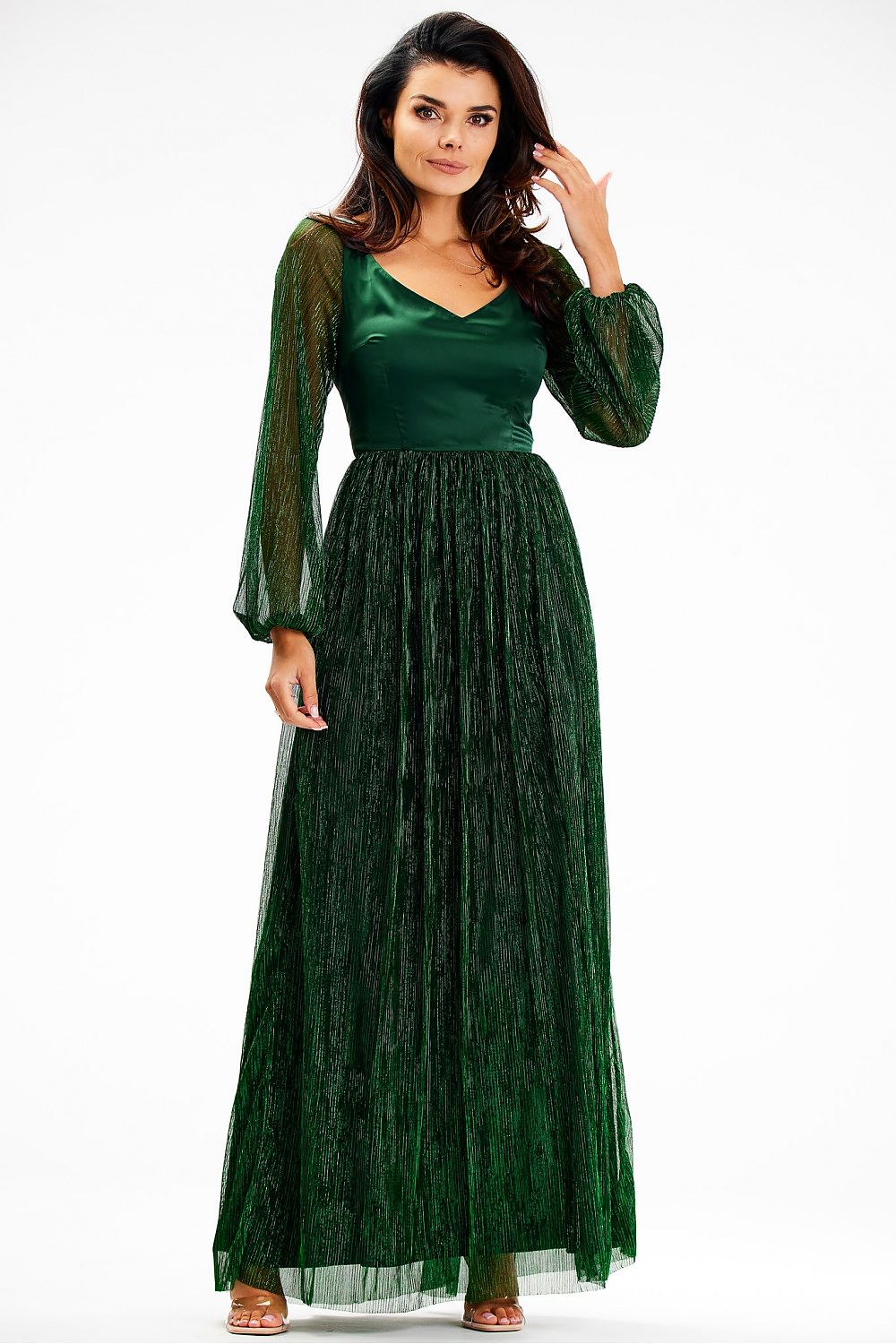 Langes Kleid model 189438 awama