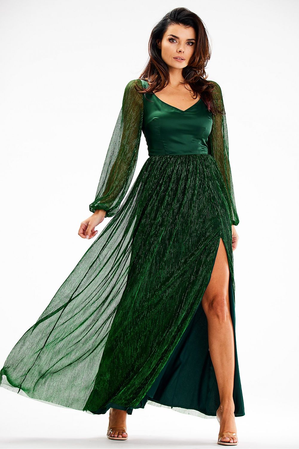 Langes Kleid model 189438 awama