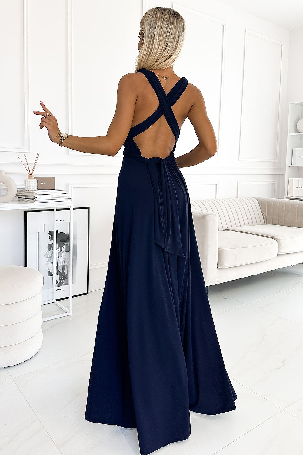 Langes Kleid model 189679 Numoco