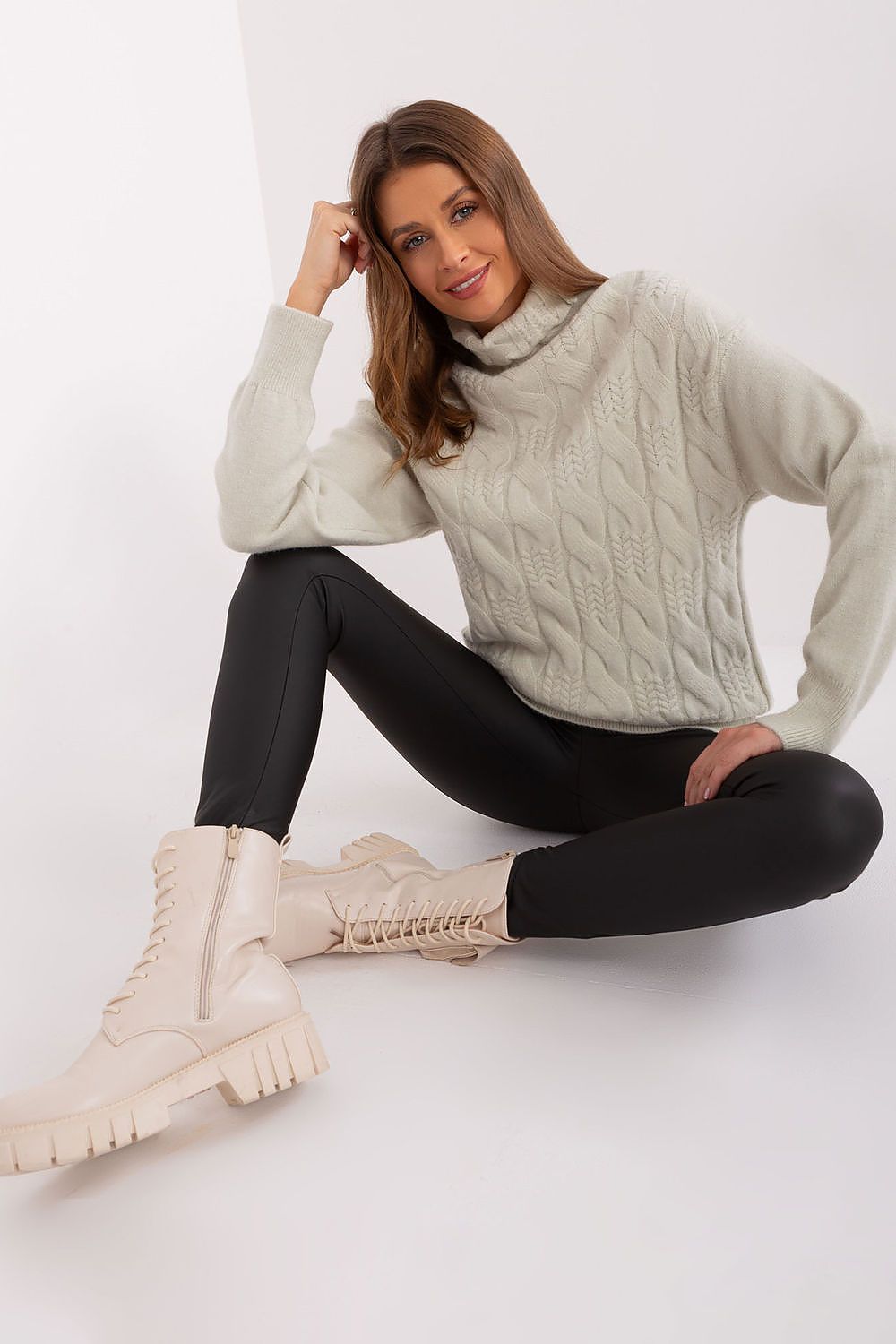 Rollkragenpullover model 189891 AT