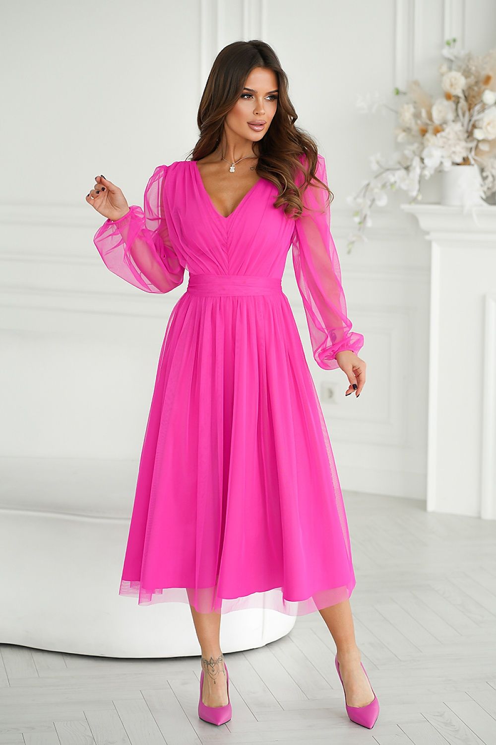 Abendkleid model 192873 Bicotone