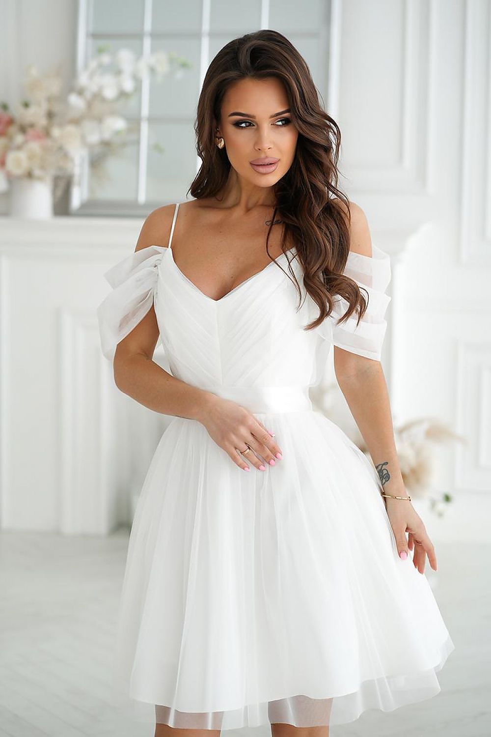 Abendkleid model 196089 Bicotone