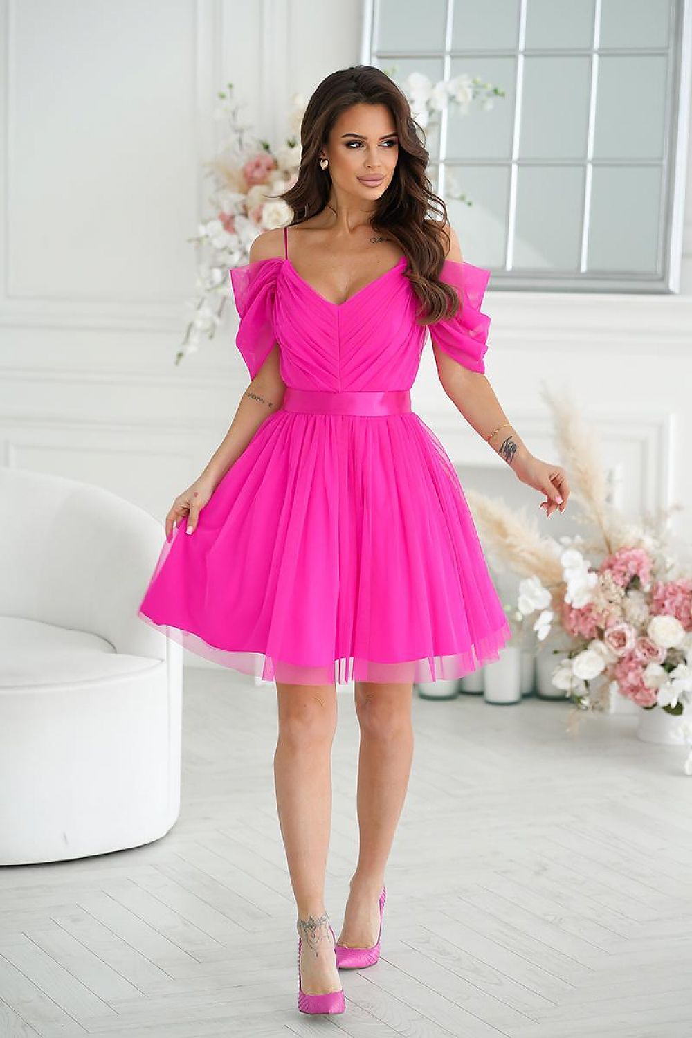 Abendkleid model 196090 Bicotone