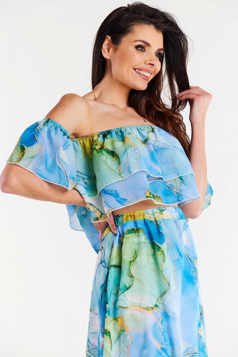 Bluse model 196625 awama