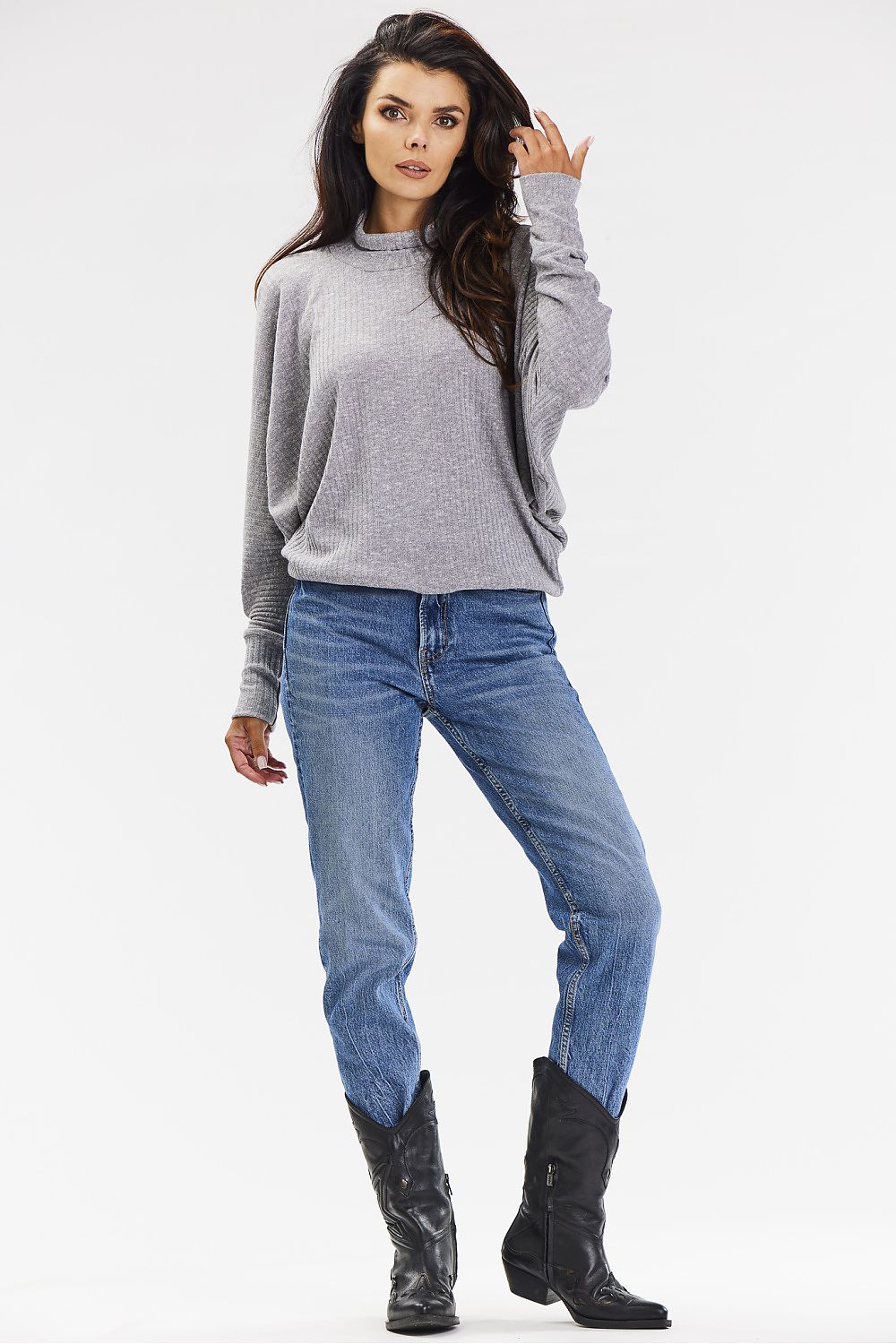 Rollkragenpullover model 200578 awama