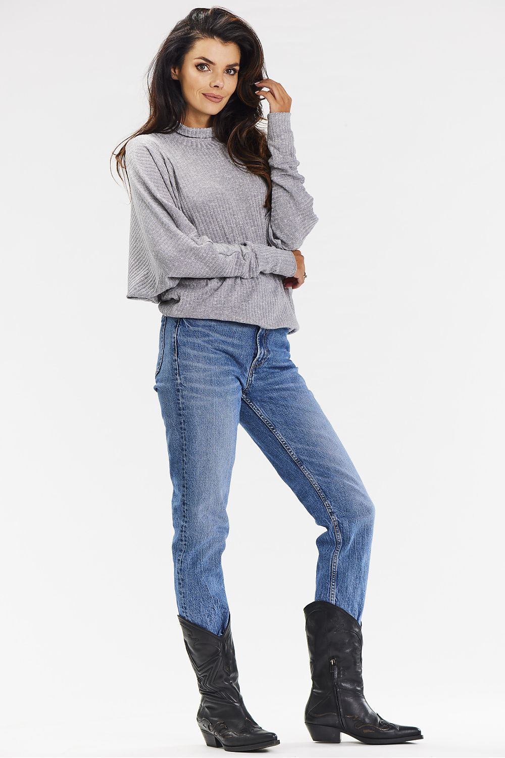 Rollkragenpullover model 200578 awama