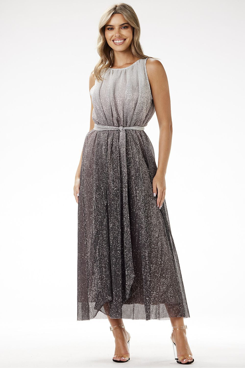 Langes Kleid model 204239 awama