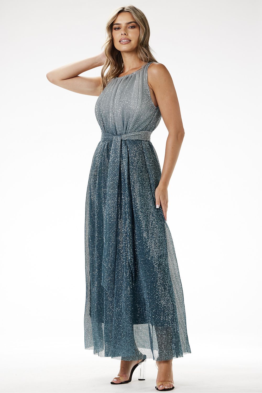 Langes Kleid model 204241 awama