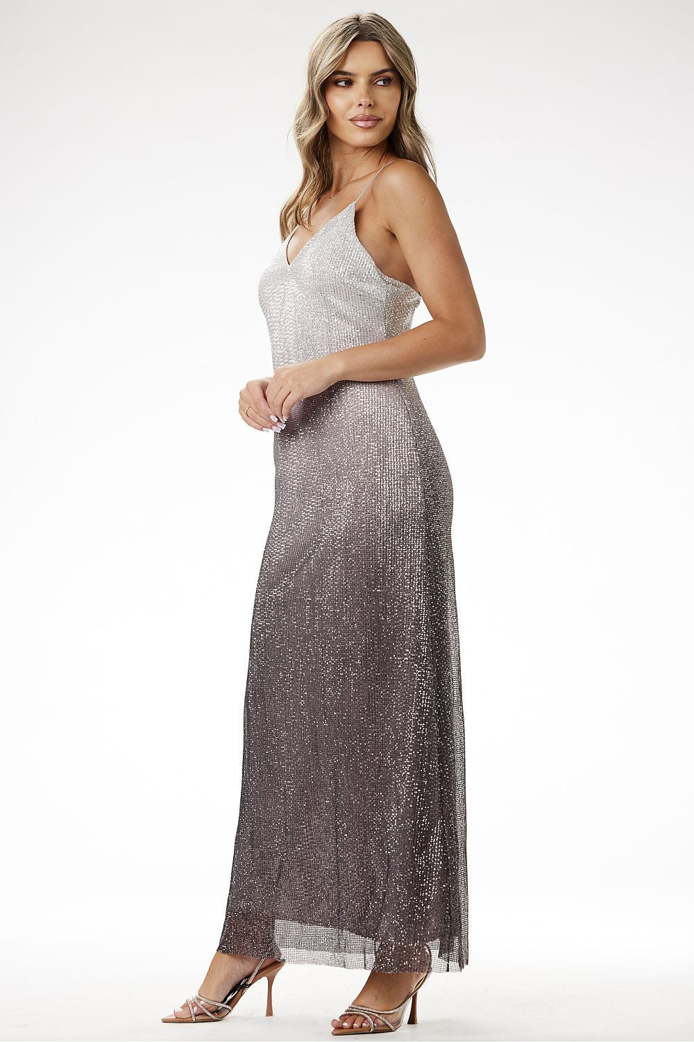 Langes Kleid model 204245 awama