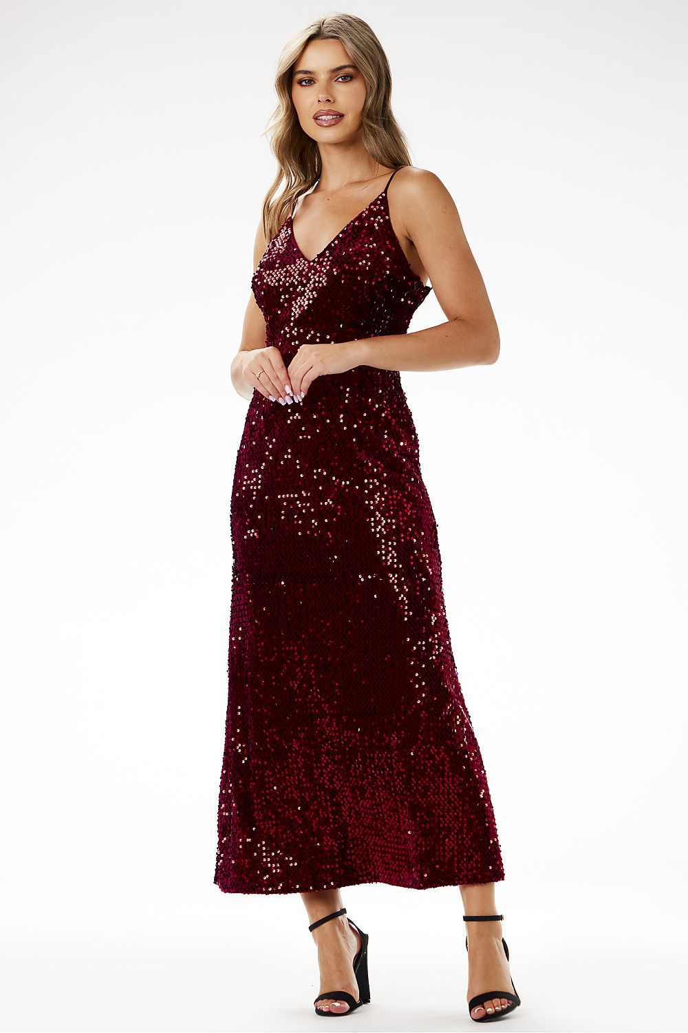 Langes Kleid model 204261 awama