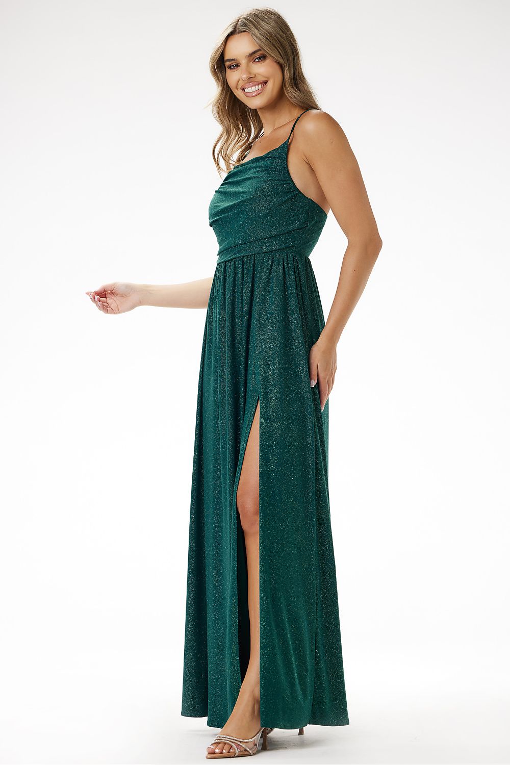 Langes Kleid model 204263 awama