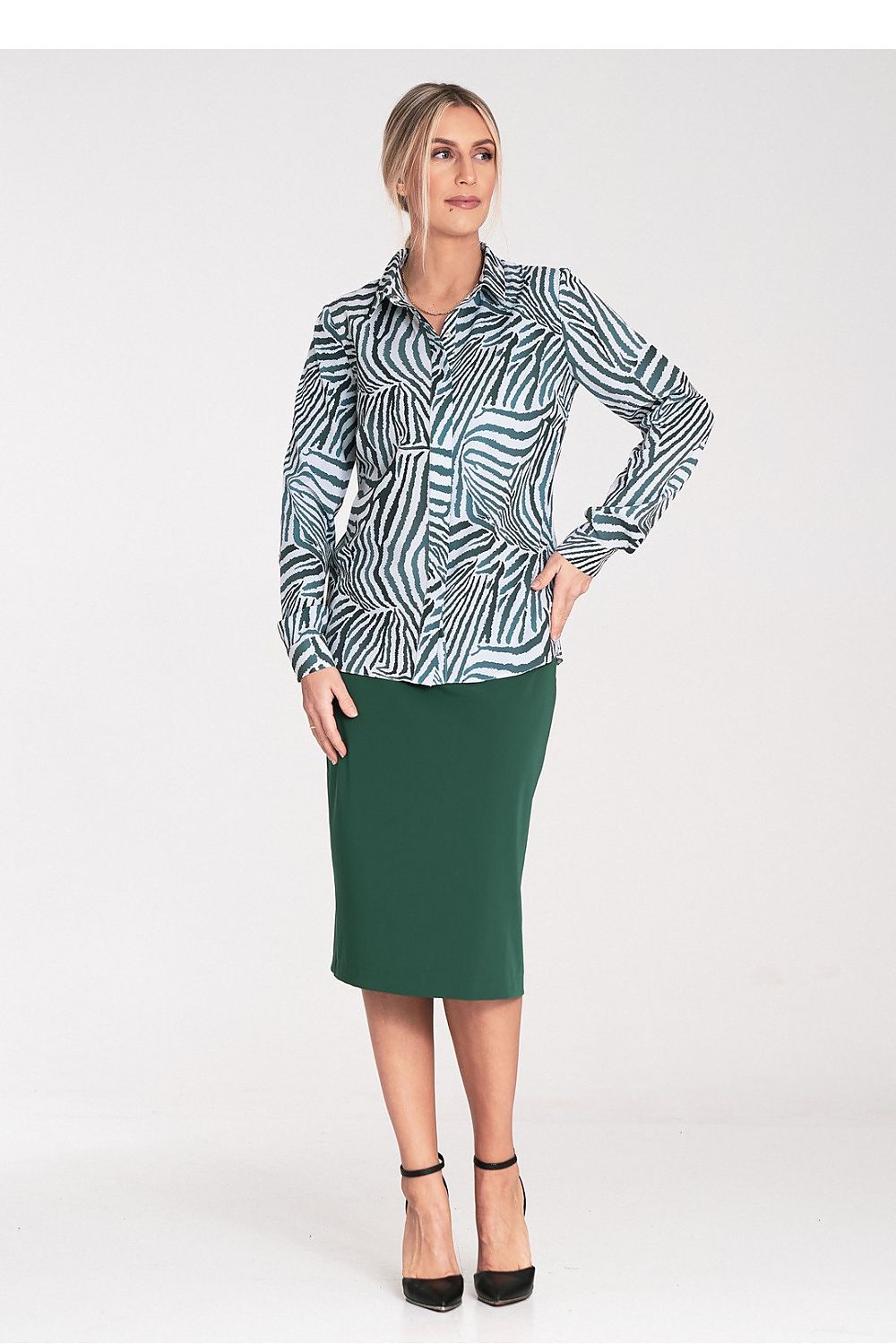 Langarm Hemd model 204302 Figl