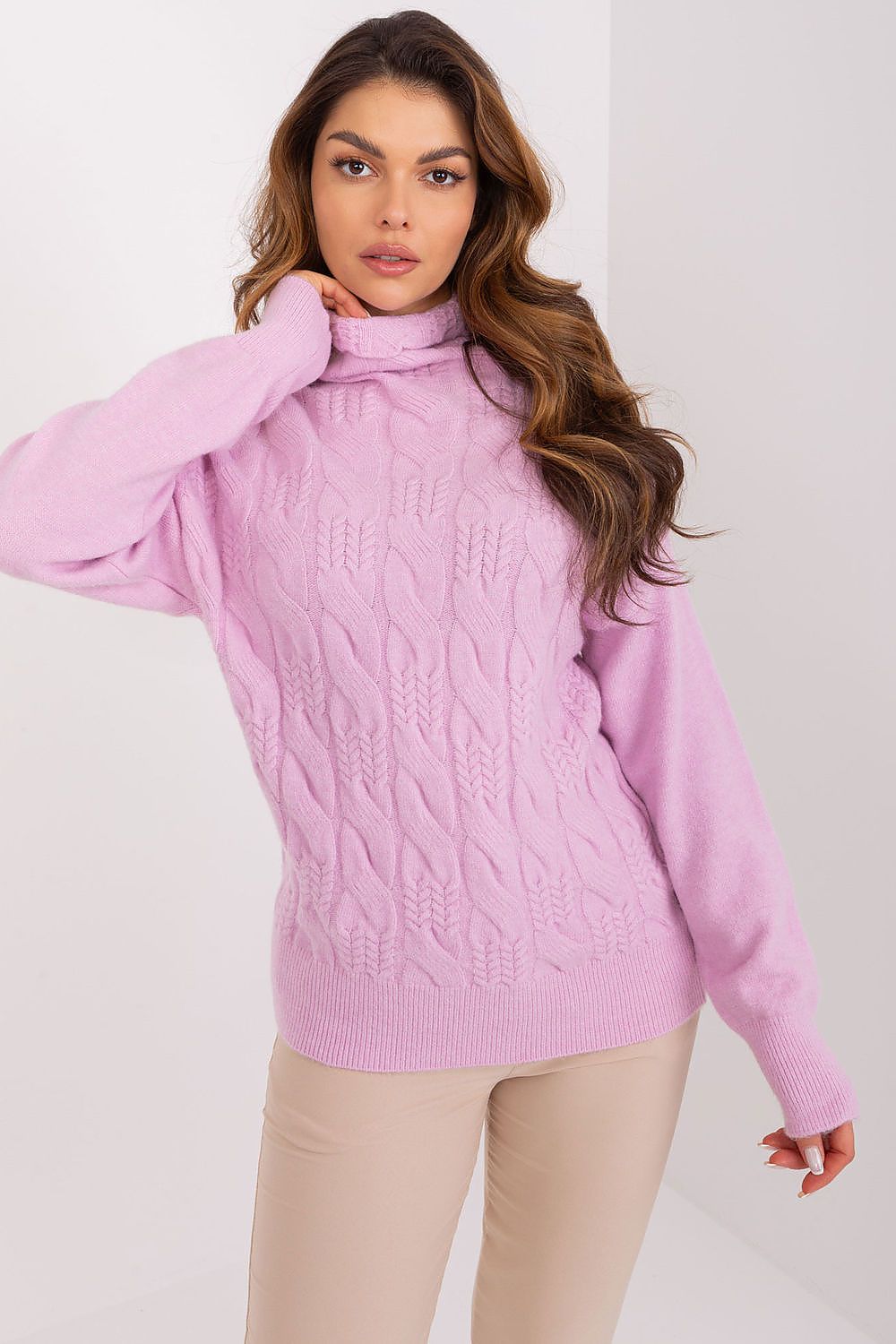Rollkragenpullover model 208309 AT