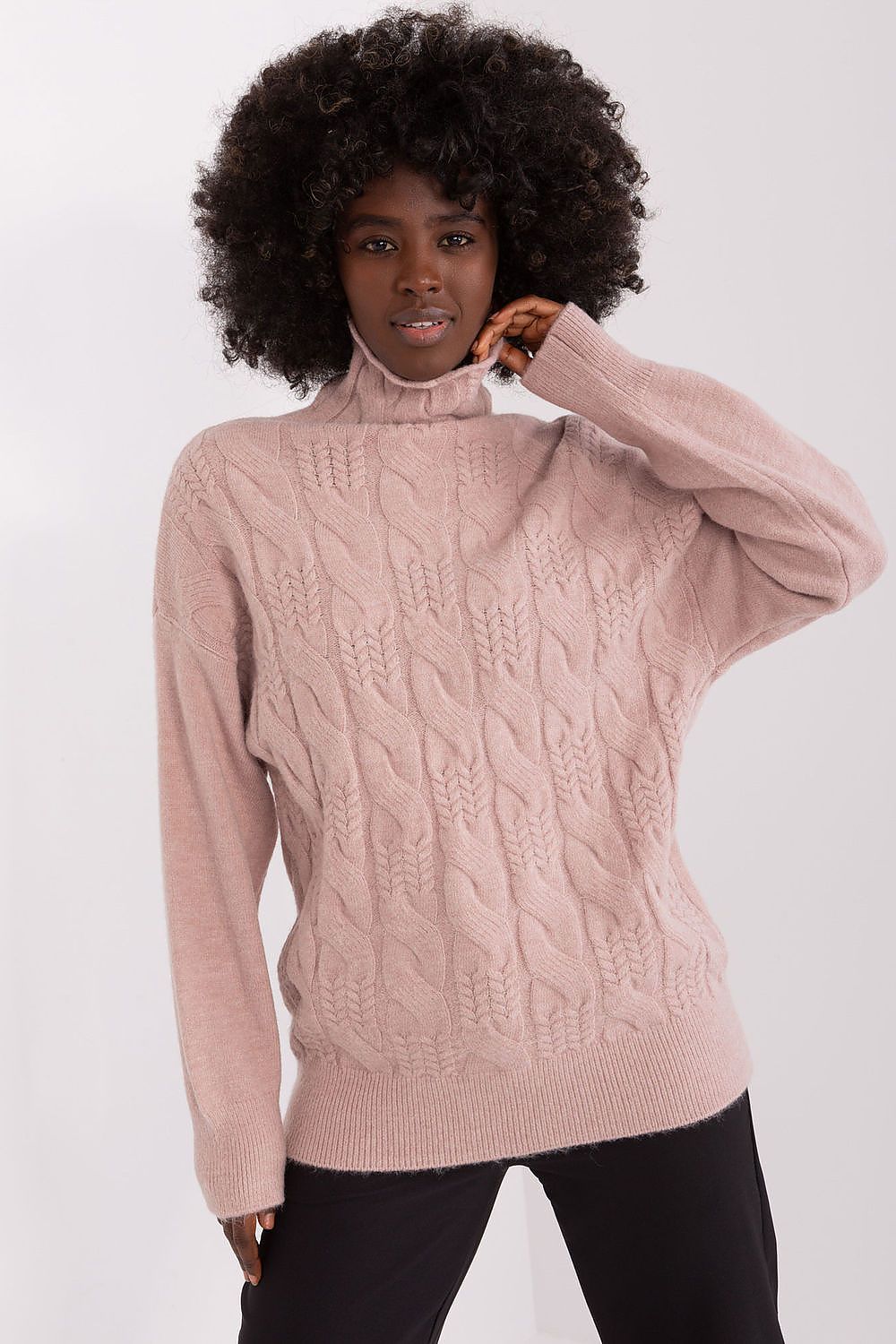 Rollkragenpullover model 208311 AT
