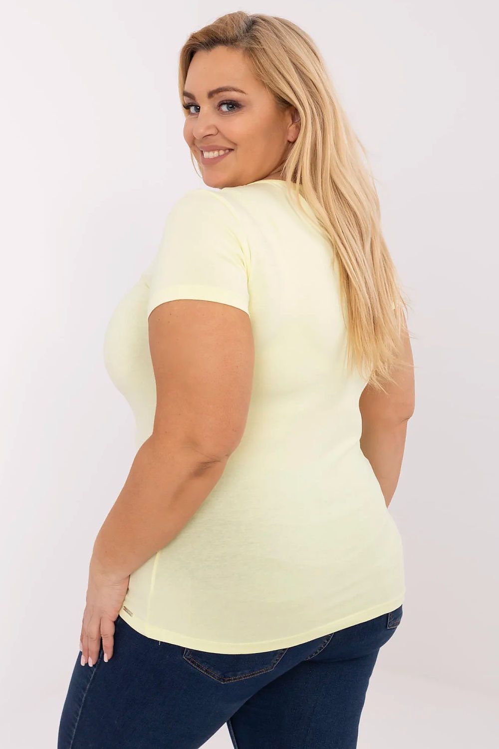 Plus-Size T-shirt model 211766 Relevance