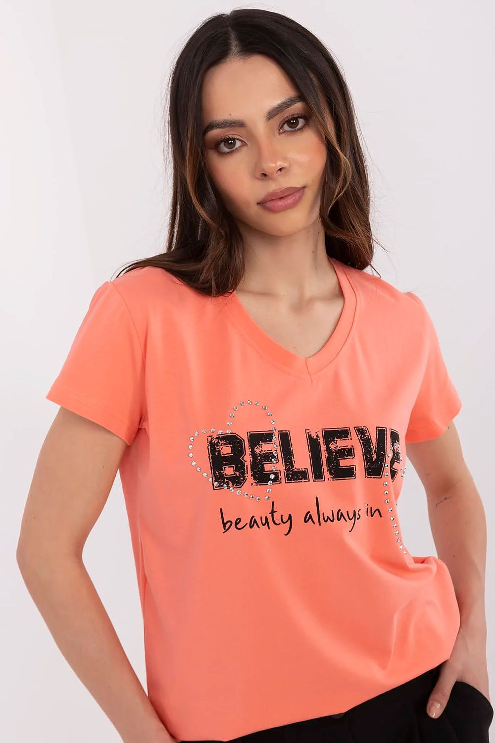 T-shirt model 213093 Factory Price