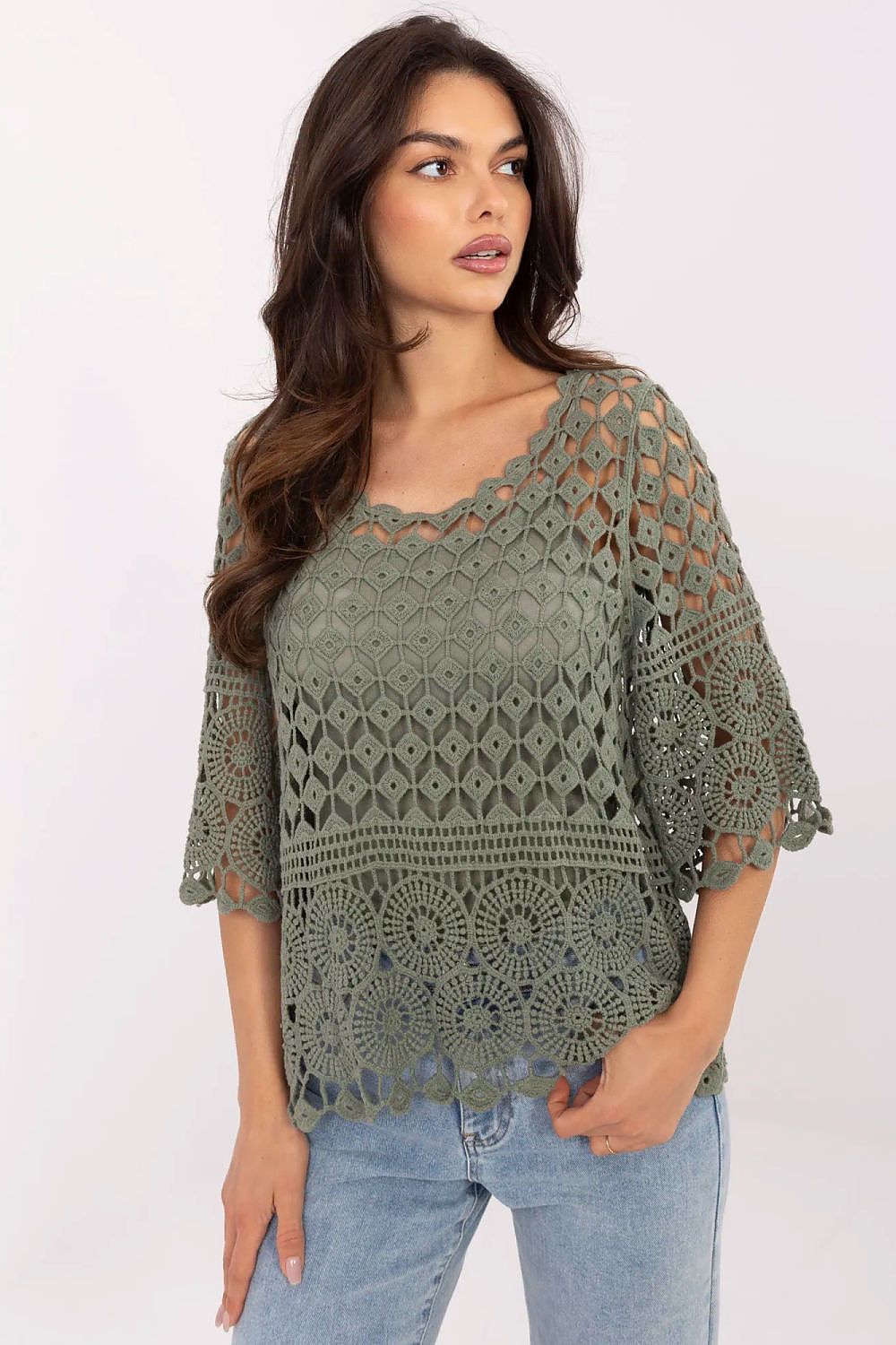 Bluse model 213443 Italy Moda