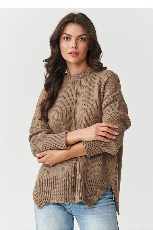 Pullover model 217381 Makadamia