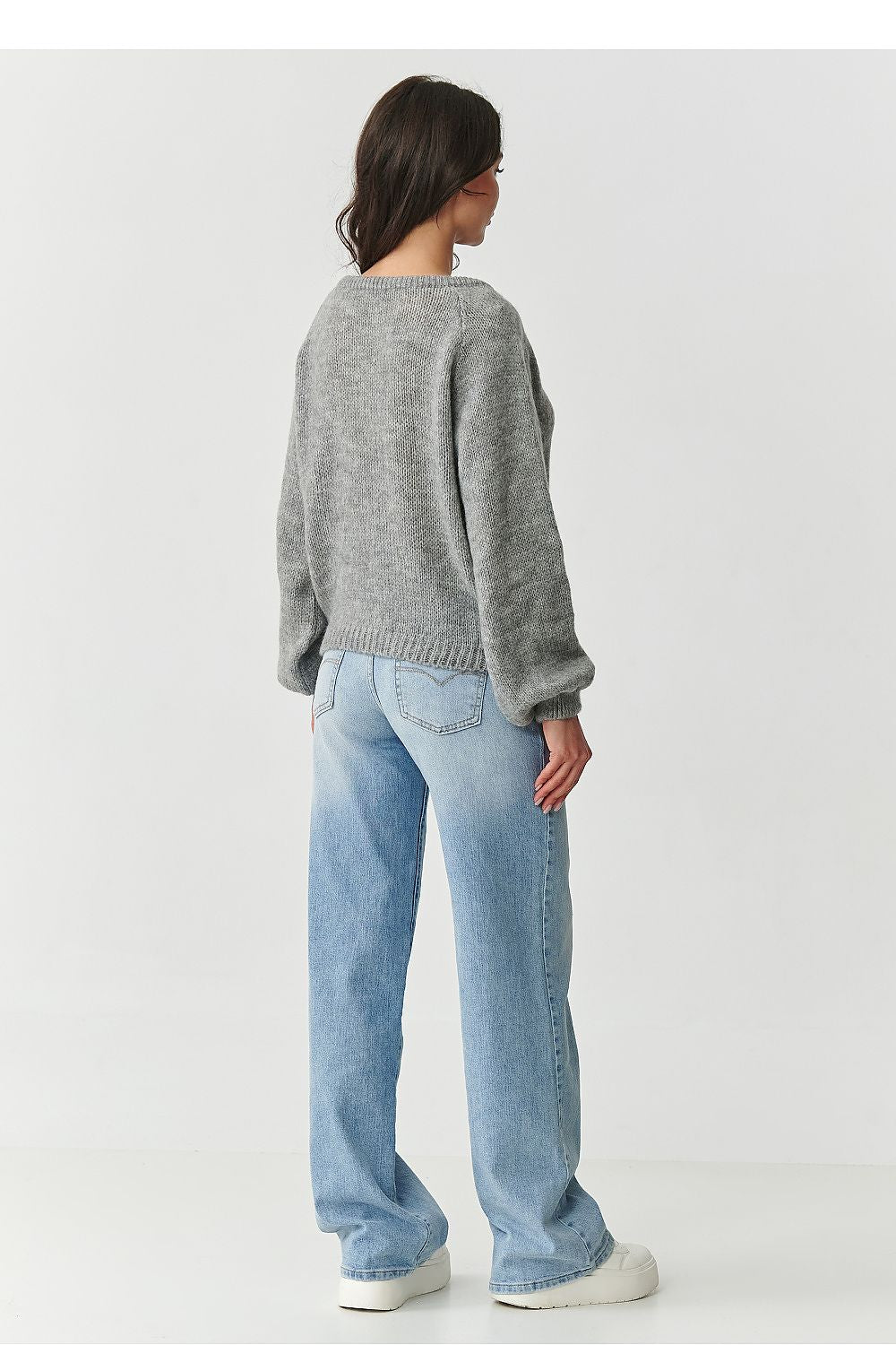 Pullover model 217391 Makadamia