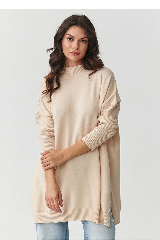 Pullover model 217401 Makadamia