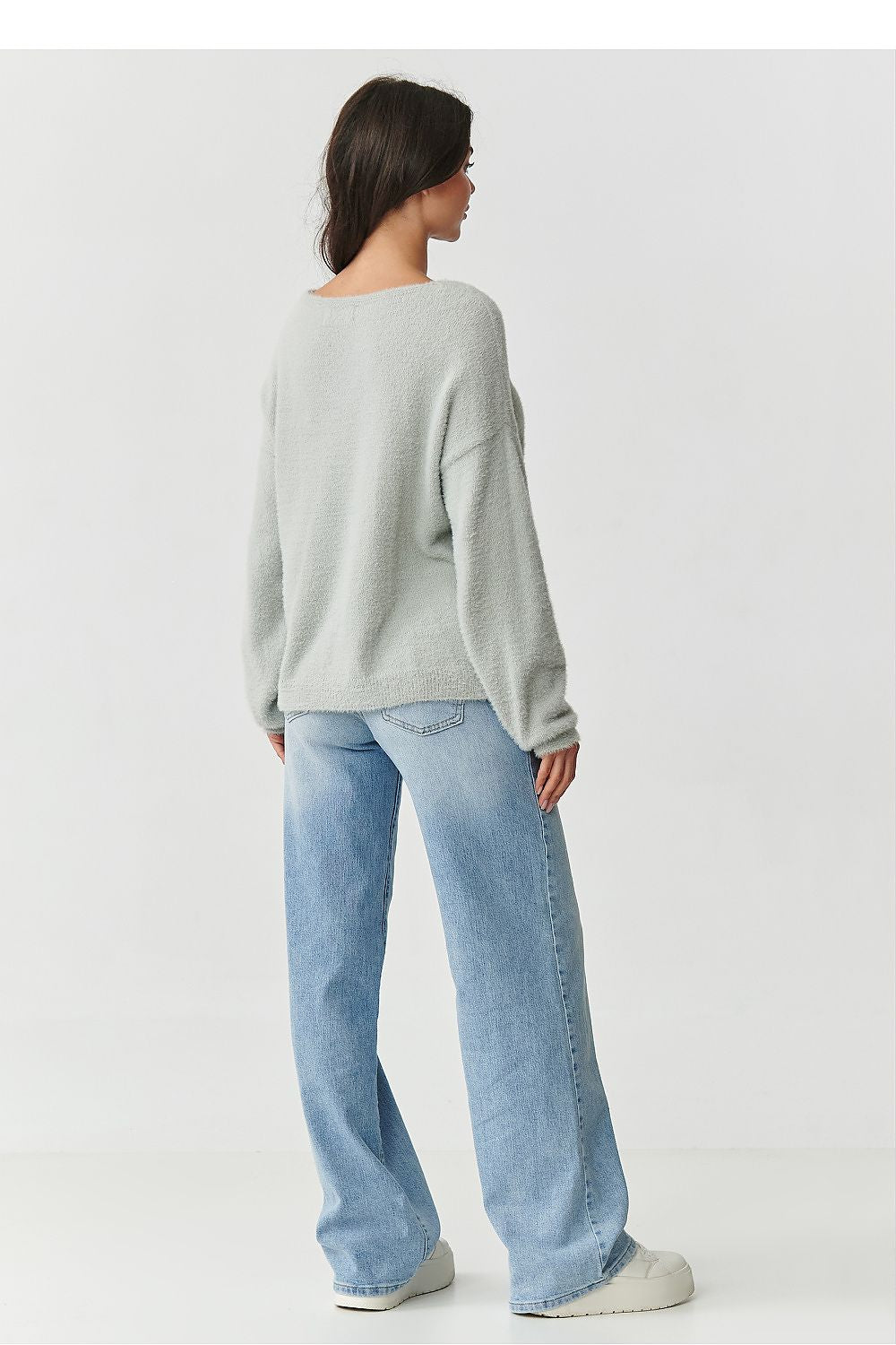 Pullover model 218806 Makadamia