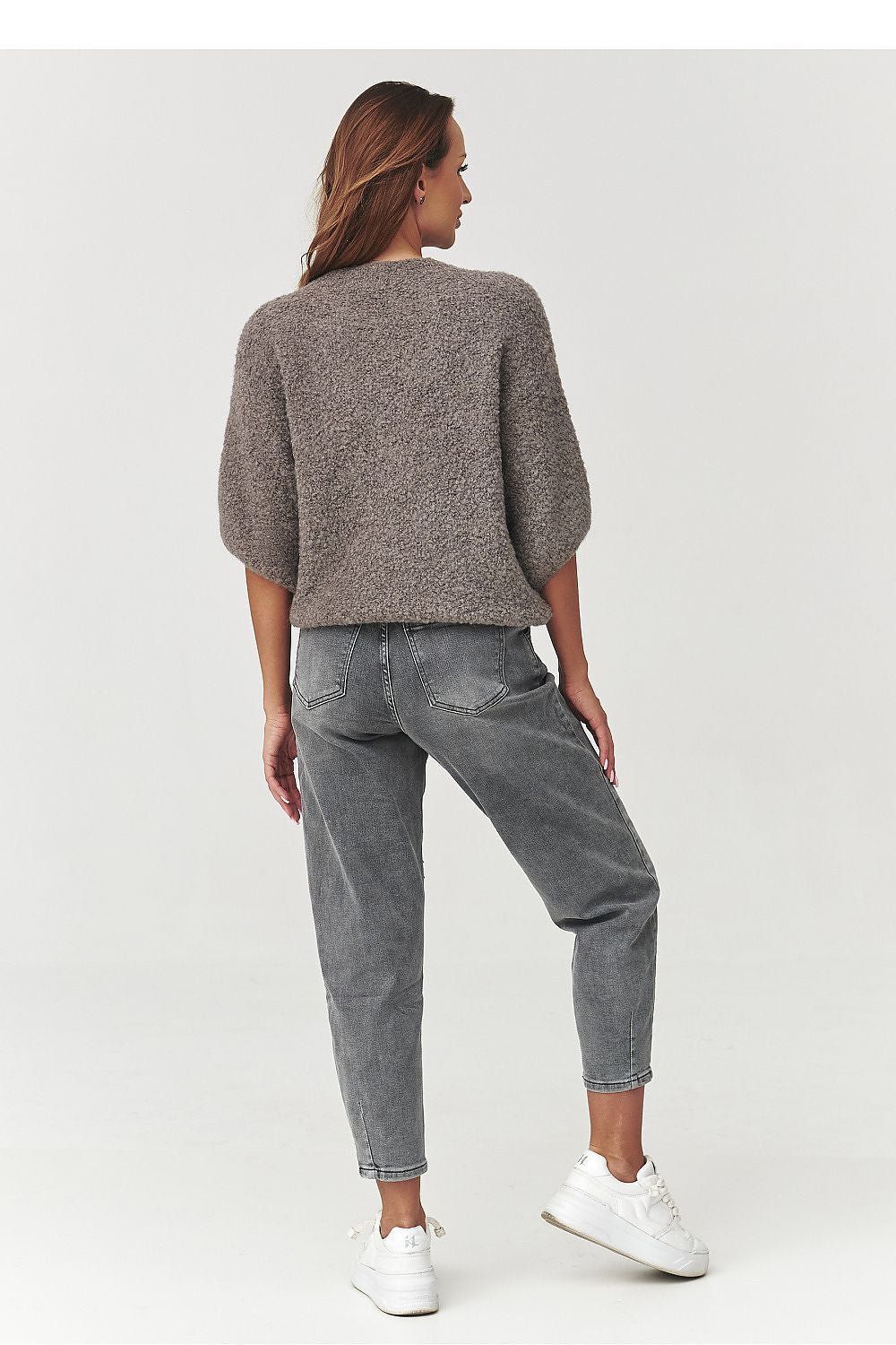 Pullover model 219717 Makadamia