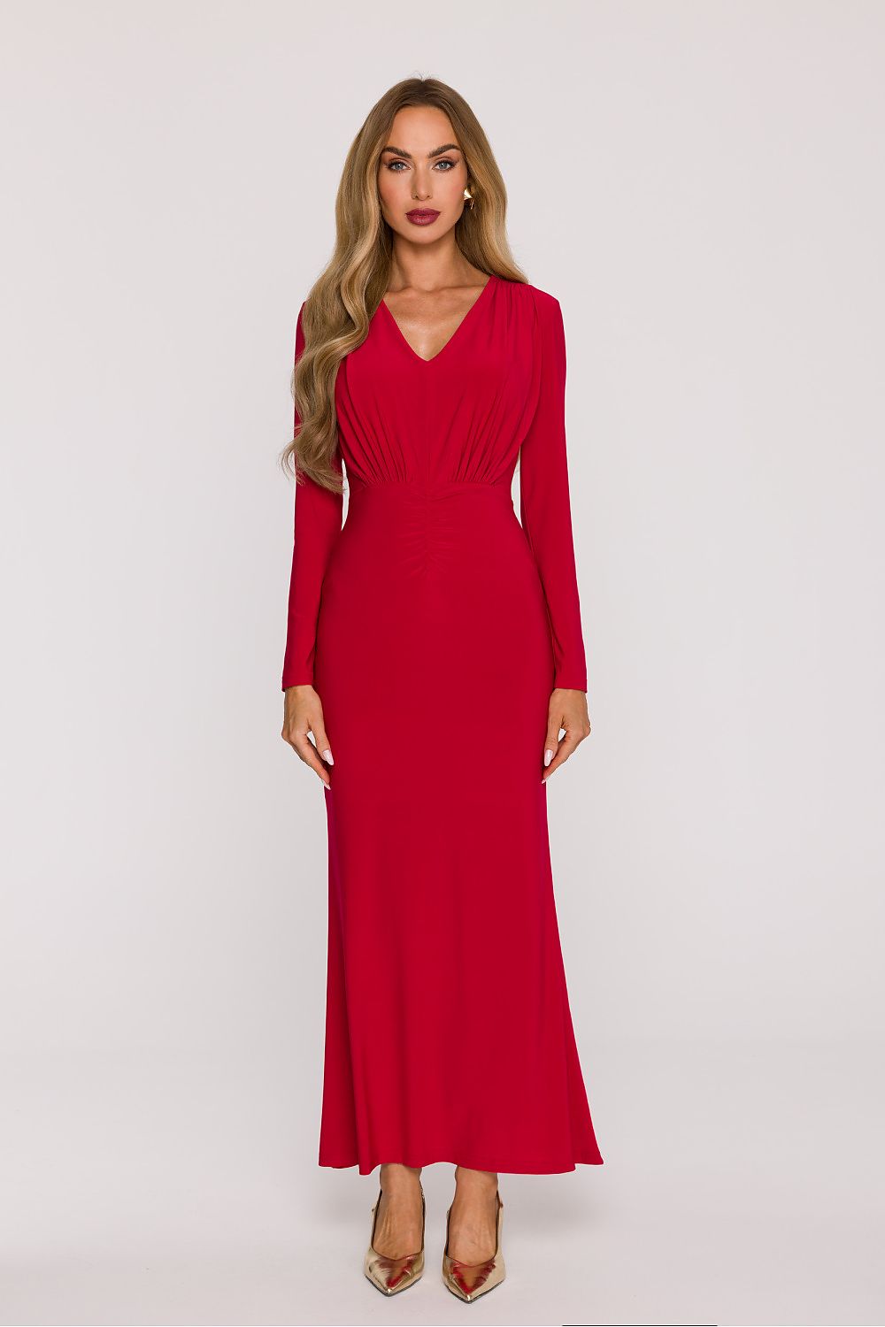 Langes Kleid model 219987 Moe