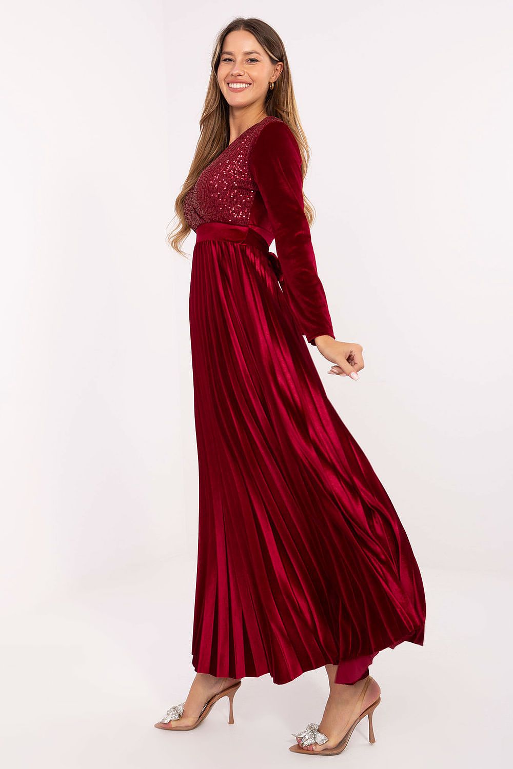 Langes Kleid model 220047 Italy Moda