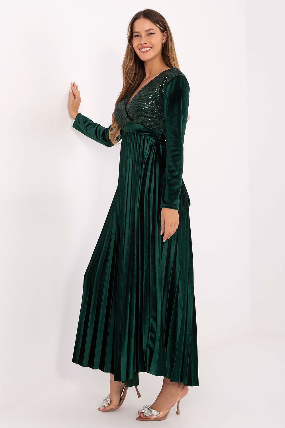 Langes Kleid model 220050 Italy Moda
