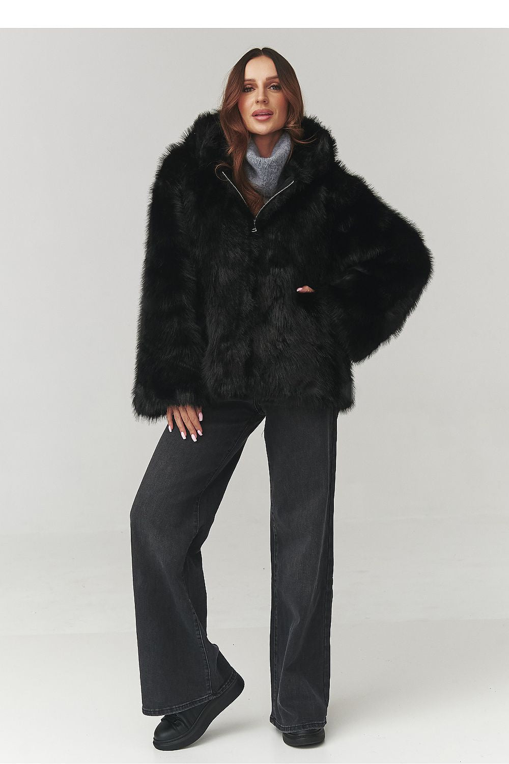 Jacke model 220798 Makadamia