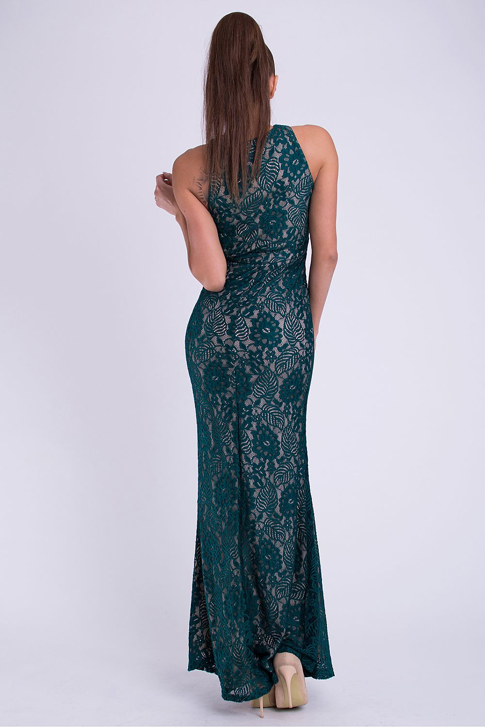 Langes Kleid model 69400 YourNewStyle