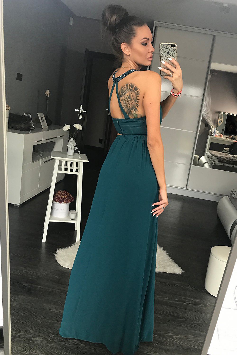 Langes Kleid model 105251 YourNewStyle