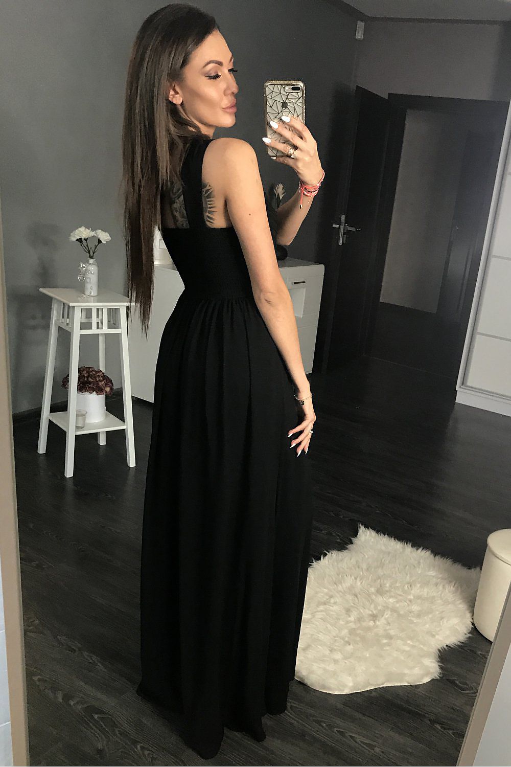 Langes Kleid model 105273 YourNewStyle