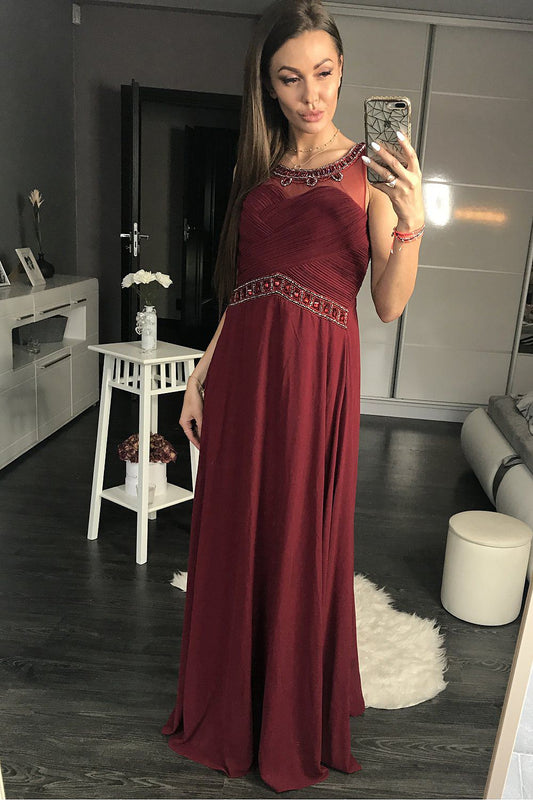 Langes Kleid model 105274 YourNewStyle