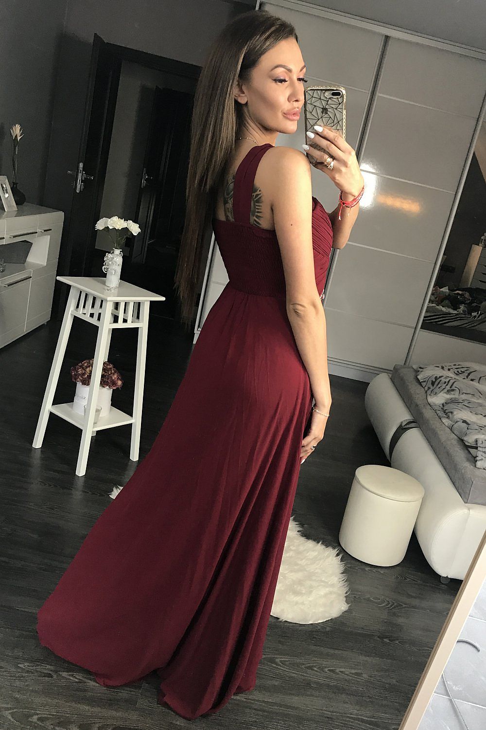 Langes Kleid model 105274 YourNewStyle
