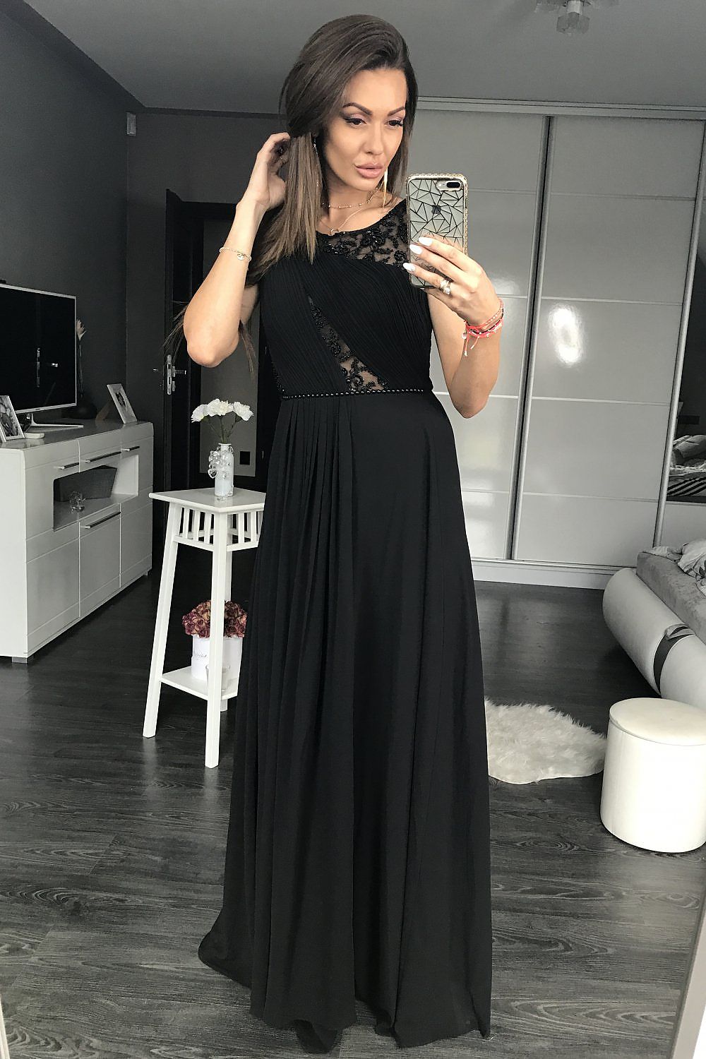 Langes Kleid model 105275 YourNewStyle