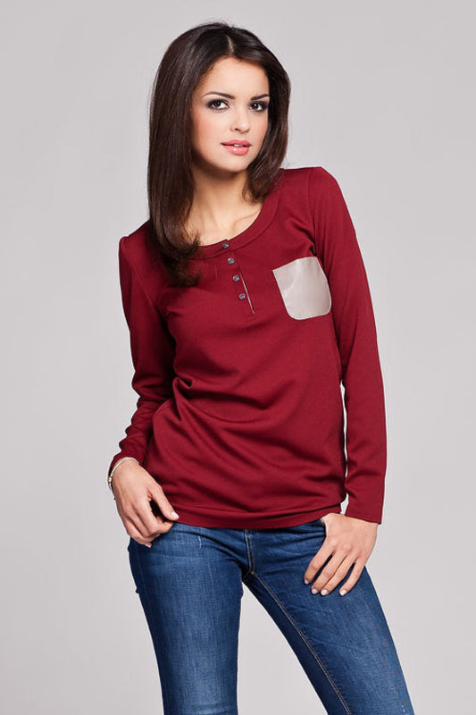 Bluse model 27977 Figl