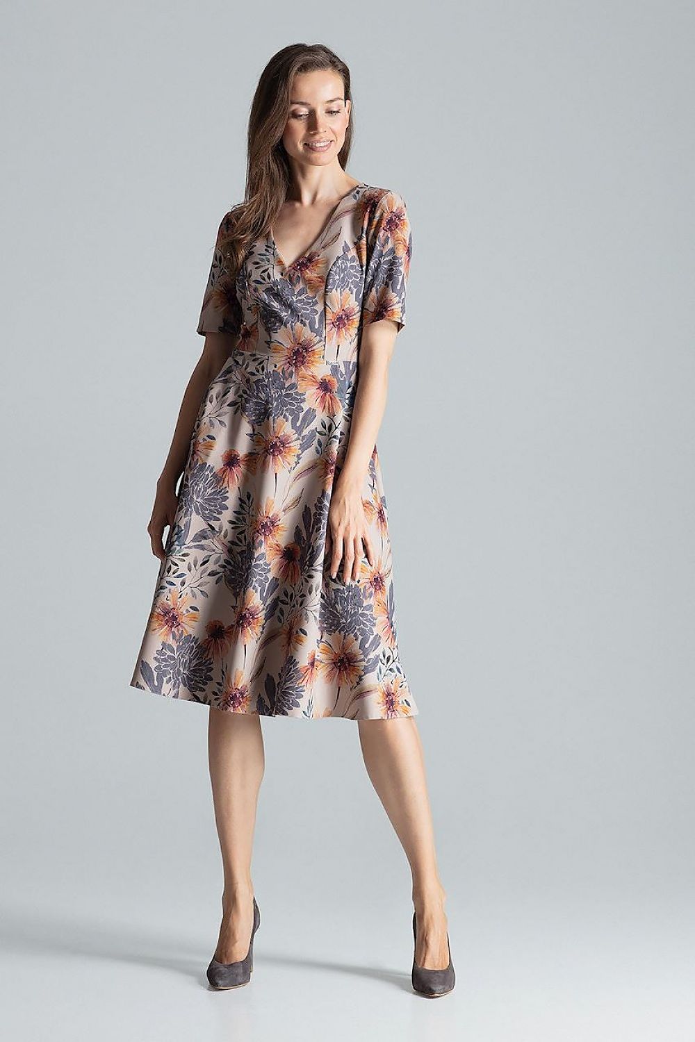 Alltagskleid model 135801 Figl