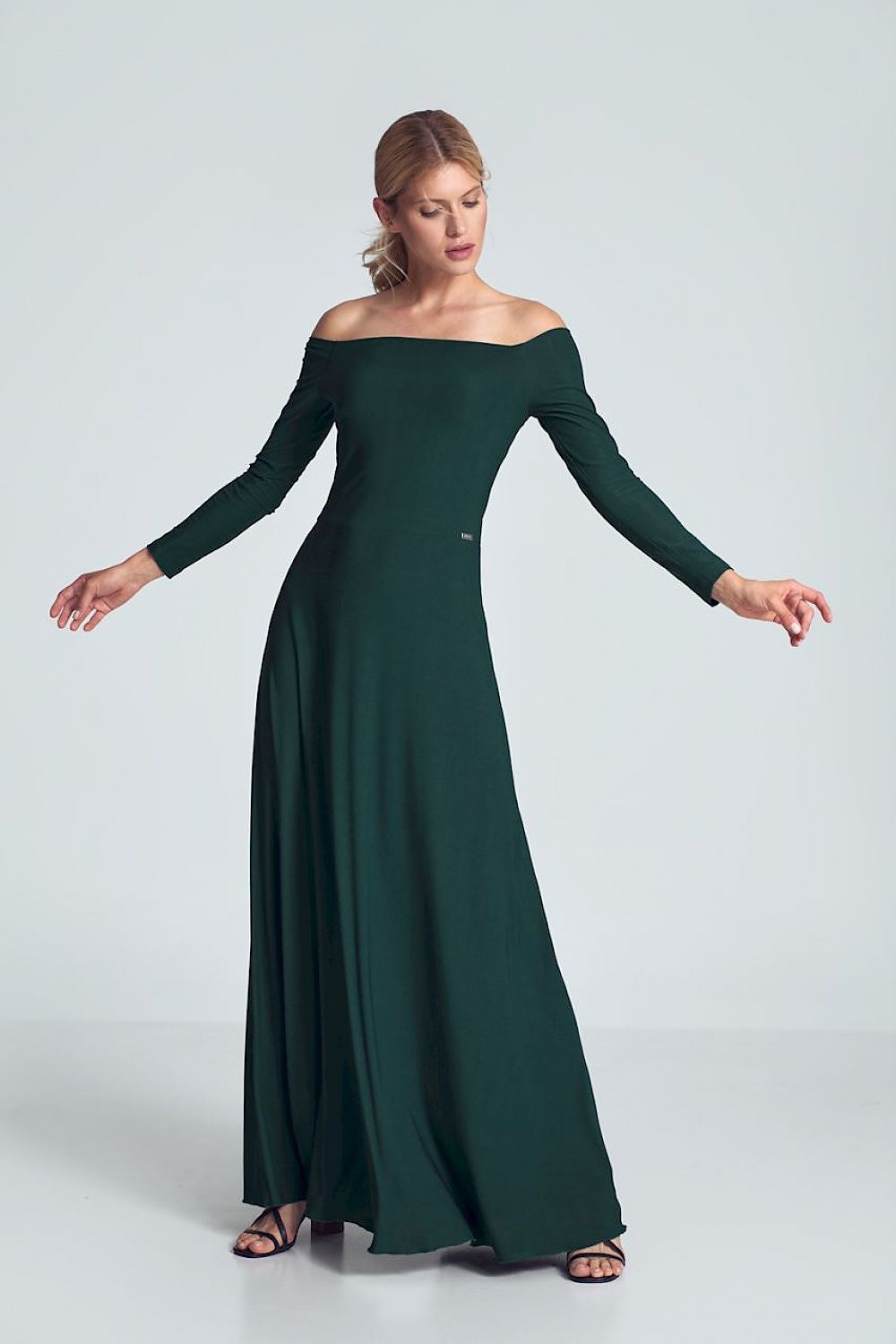 Langes Kleid model 147923 Figl