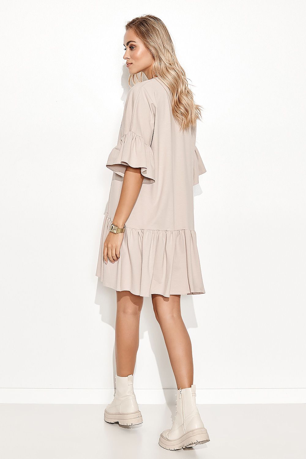 Alltagskleid model 162927 Makadamia