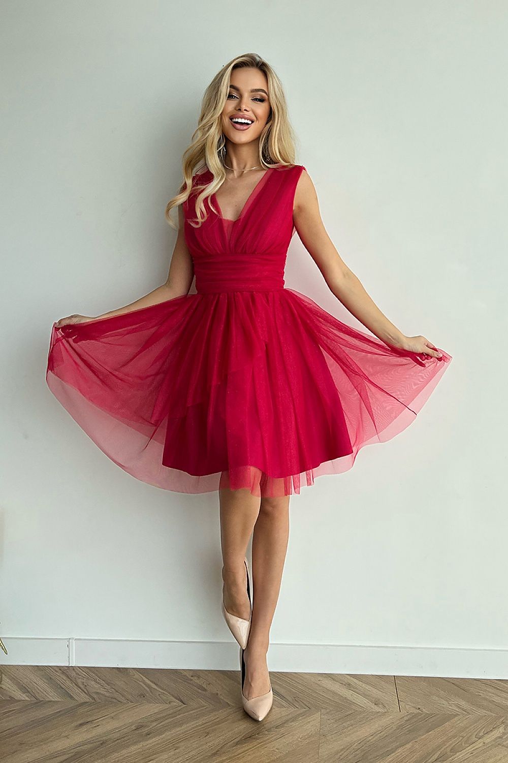 Abendkleid model 174031 Bicotone