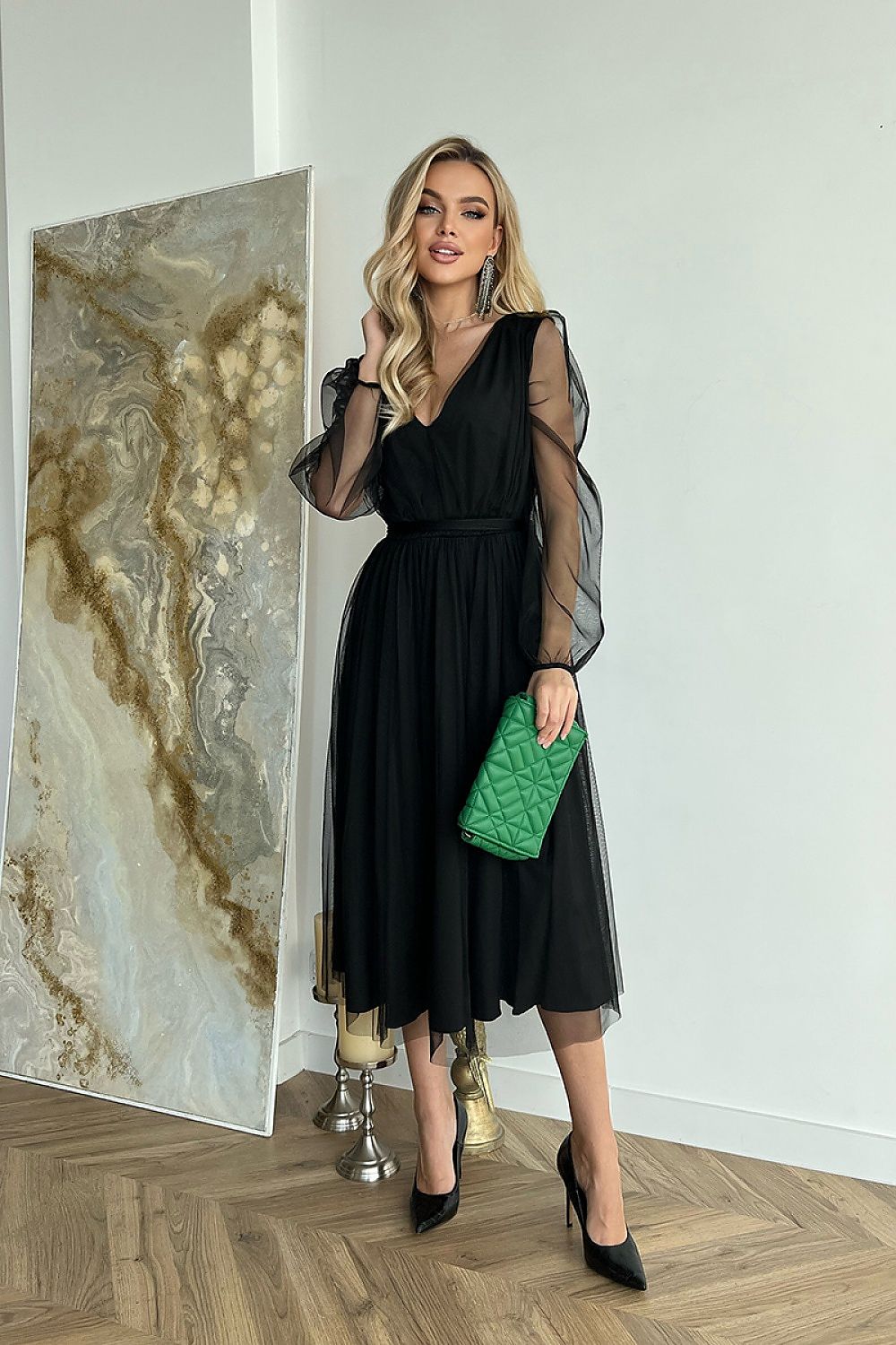 Abendkleid model 174038 Bicotone