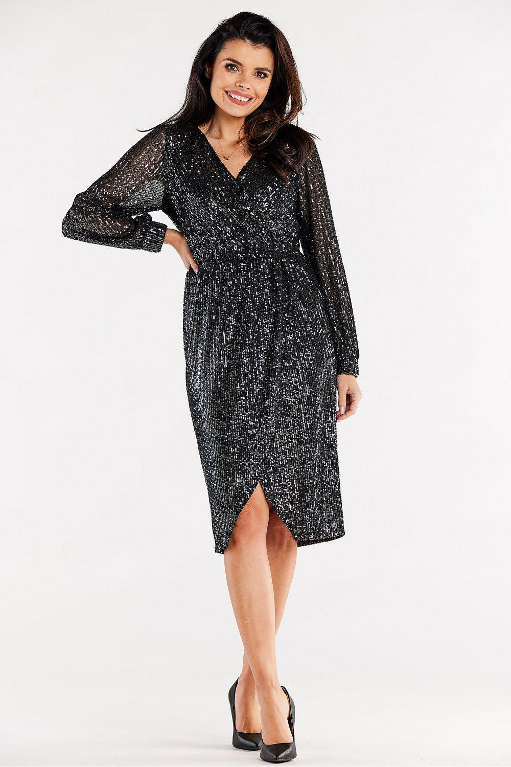 Abendkleid model 174354 awama