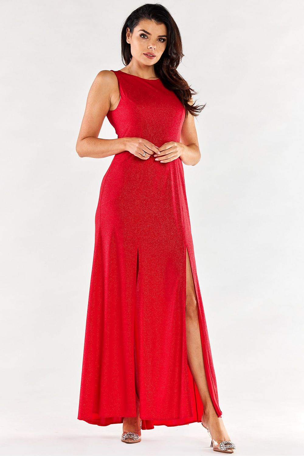 Langes Kleid model 174383 awama
